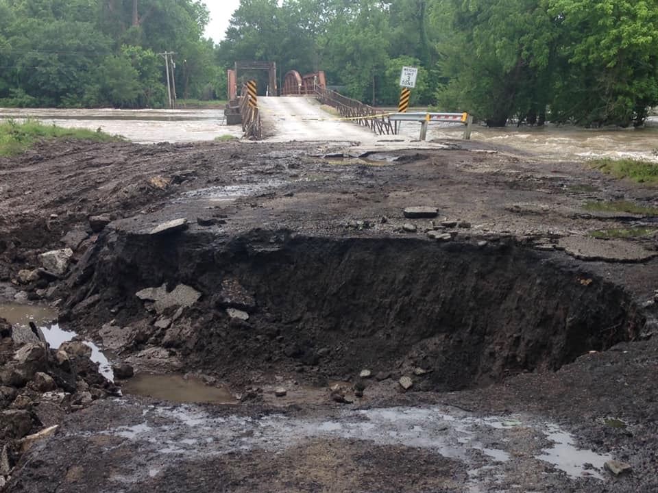 2019 Flooded Road Erroded